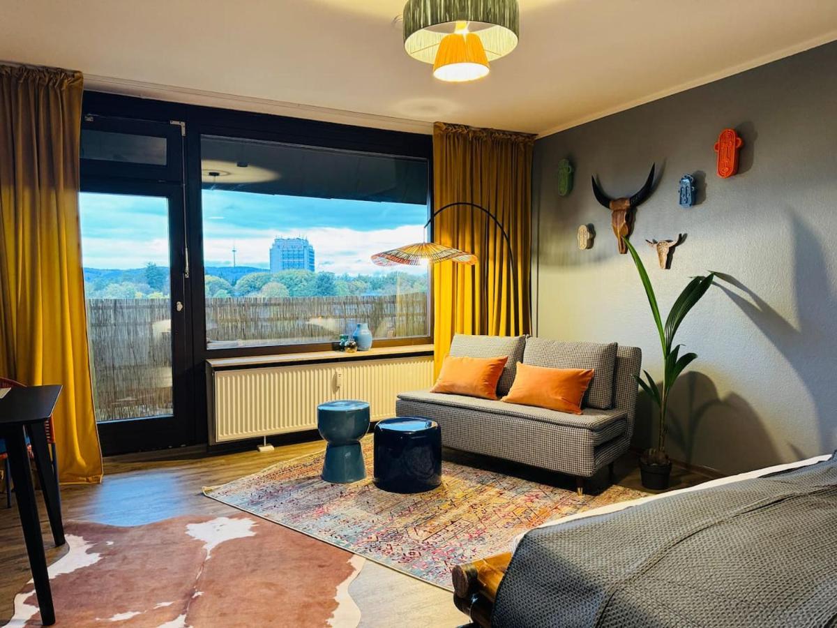 Klassen Stay - Design Studio In 11 Etage - Tolle Aussicht - Sauna, Pool - Netflix Ланштайн Экстерьер фото