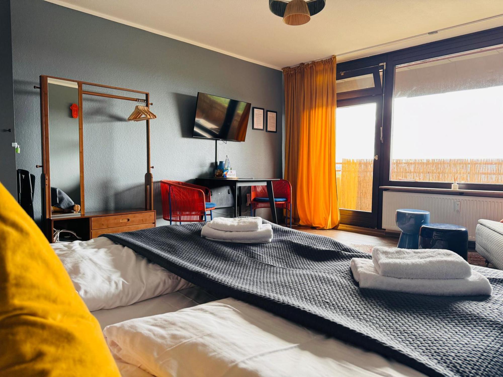 Klassen Stay - Design Studio In 11 Etage - Tolle Aussicht - Sauna, Pool - Netflix Ланштайн Экстерьер фото